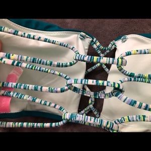 VS NWOT Bandeau Swim Top M